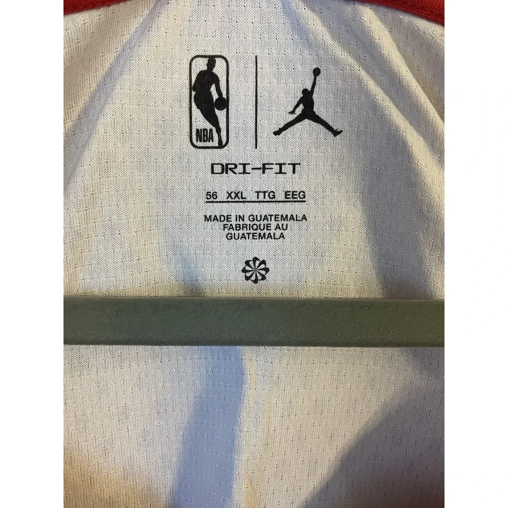 Men's 56 NBA All Star‎ Edition Luka Dončić Jordan 75th Anniversary Jersey Red
